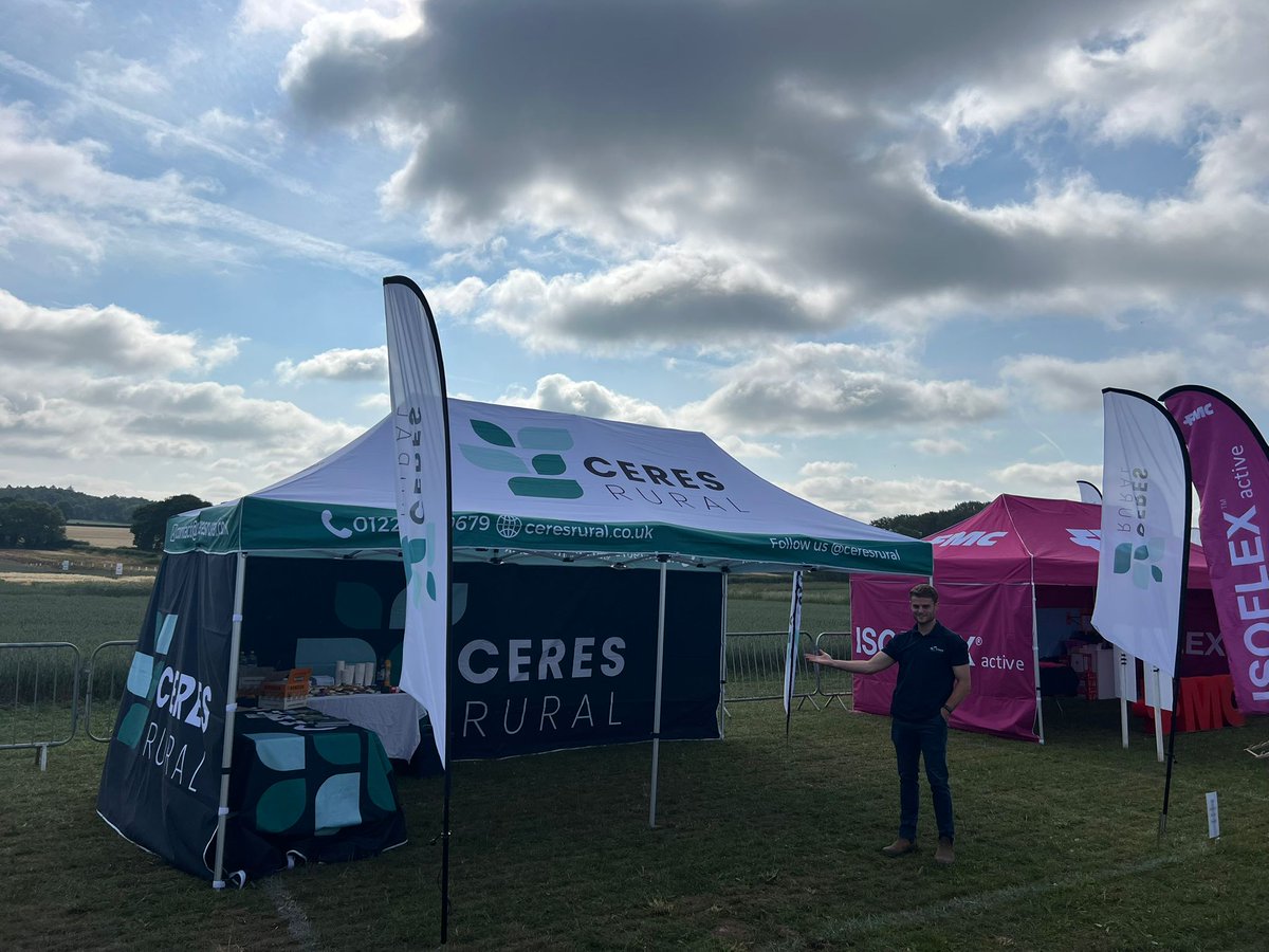 A fantastic time had at this week’s #ArableEvent2025 &amp; #LincolnshireShow!

🌱 Insightful chats on farming &amp; land
🎤 Charlie Ireland sharing expert views
🤝 Great connections
☀️ Glorious weather

Thanks to all who stopped by!

#CeresGroup #CeresRural @ceresproperty #FarmingFuture