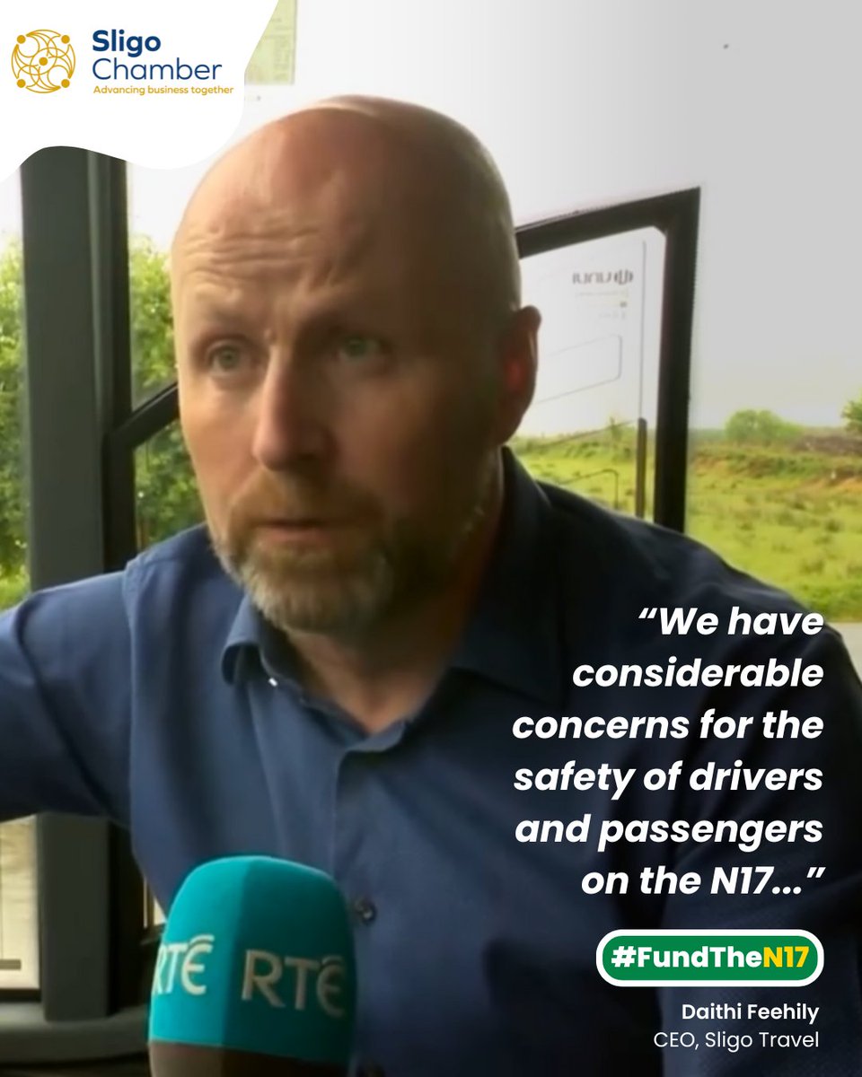 SligoChamber's tweet image. IS YOUR BUSINESS AFFECTED BY THE N17?
Traffic delays, safety concerns, and economic impact – we need real investment in our roads.
📣 Join our campaign:
✅ Share your experience in the comments
✅ Post with #FundTheN17
✅ Tag local leaders and demand action