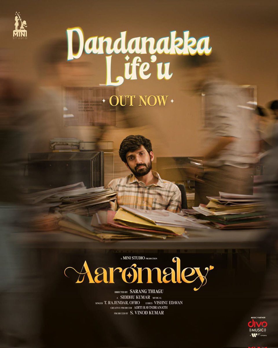 Dandanakka Life'u is Literally Catchy Song Sang By TR Appa 💥🤸🏻 for <a href="/kishendas/">Kishen Das</a> #HarshathKhan 's Films
 #Aaromaley 

▶️ youtu.be/2TaSXn00DVM

 <a href="/Music_Siddhu/">Siddhu Kumar</a> <a href="/VishnuEdavan1/">Vishnu Edavan</a> 
Great job guys 🤣💥..