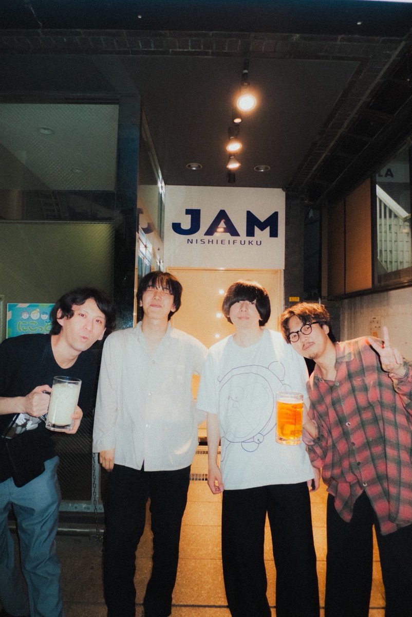 西永福JAM  ありがとう〜💍!
幸福

📷 <a href="/tatsuhito_tkg/">タカギタツヒト</a> 

1.おもちゃ
2.不況
3.幻と一緒
4.正しく忘れる
5.Boxer
6.Summer
7.魔法の時間
