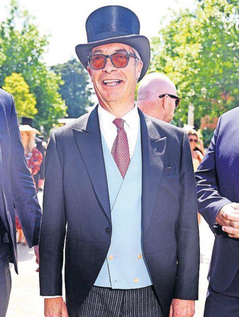 Nigel Farage is set to make a speech on Monday about the “the rich and the poor”. Wonder what side he’s on…