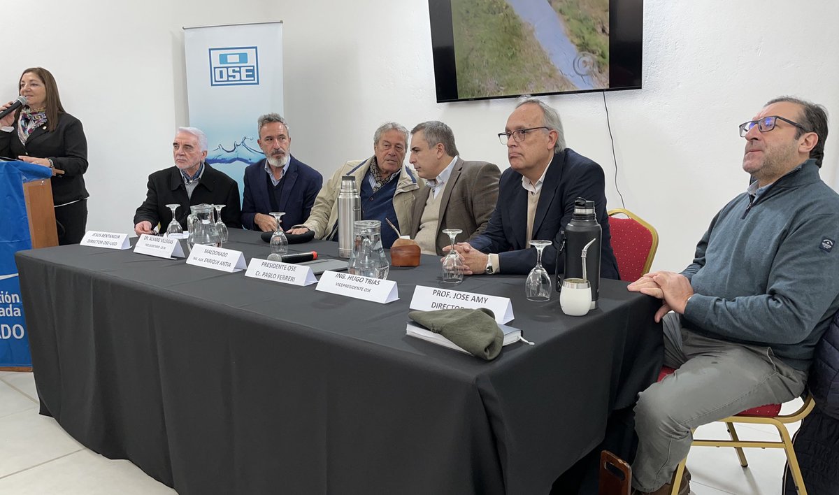 &gt;AHORA

✅ se reinstalan las sesiones de directorio en el departamento de
#Maldonado

OSE - UGD