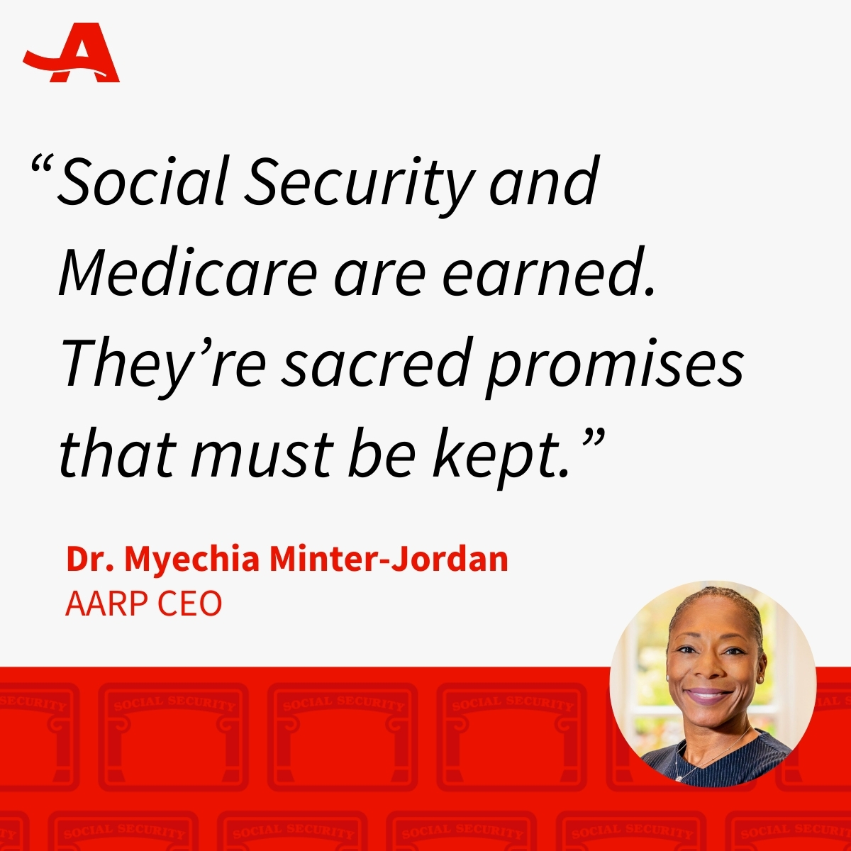 The Social Security and Medicare Trestees issued a report yesterday indicating the the trust fund for Social Security will be depleted one year sooner than projected. Congress must act to protect the future of Social Security. Read our CEO's statement here spr.ly/60164n0pY