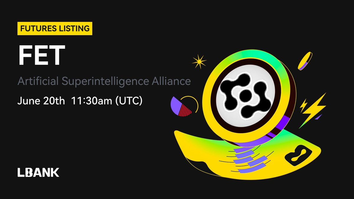 🦅 $FET (Artificial Superintelligence Alliance) USDT-M perpetual com alavancagem de até 50x vai ao ar às 11:30 do dia 20 de junho de 2025 (UTC).

📈 Prepare-se para negociar o futuro na #LBank!

💻 Comece a negociar: lbank.com/futures/fetusd…  
🔥 Detalhes: support.lbank.com/hc/en-gb/artic…