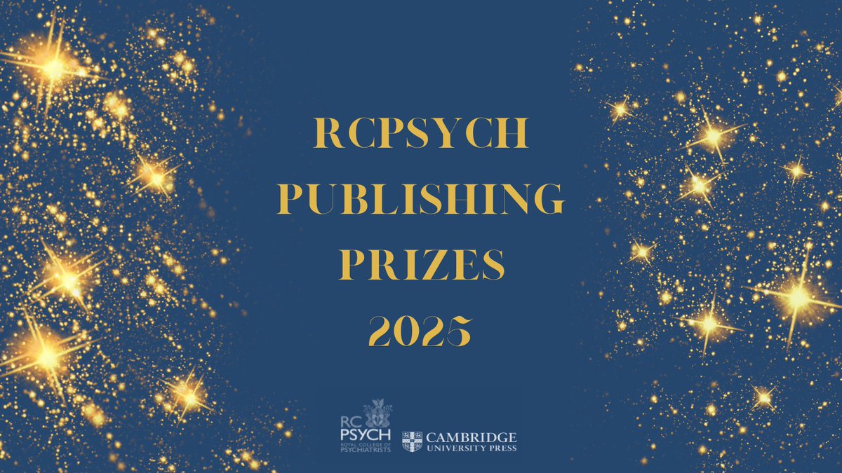 BJPsych Journals (@thebjpsych) on Twitter photo First day of #RCPsychIC ☑️ We're joining <a href="/rcpsych_eLearn/">RCPsych eLearning Hub</a> for an evening of socialising and celebrations🎉
We are so grateful for our EBMs, authors, reviewers and readers. We'll be sharing our 2025 prize winners and a free-to-access article collection.
<a href="/rcpsych/">Royal College of Psychiatrists</a> <a href="/CambUP_Psych/">Cambridge UP - Psychology & Psychiatry</a> First day of #RCPsychIC ☑️ We're joining <a href="/rcpsych_eLearn/">RCPsych eLearning Hub</a> for an evening of socialising and celebrations🎉
We are so grateful for our EBMs, authors, reviewers and readers. We'll be sharing our 2025 prize winners and a free-to-access article collection.
<a href="/rcpsych/">Royal College of Psychiatrists</a> <a href="/CambUP_Psych/">Cambridge UP - Psychology & Psychiatry</a>