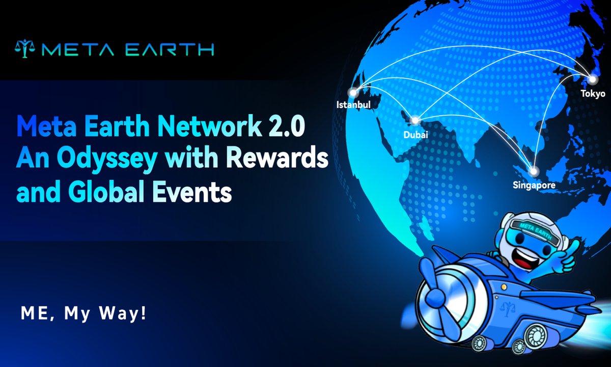 Meta Earth Network 2.0: Pioneering Web3 Innovation with Rewards and Global Events
cryptodaily.co.uk/2025/06/meta-e…
#PR