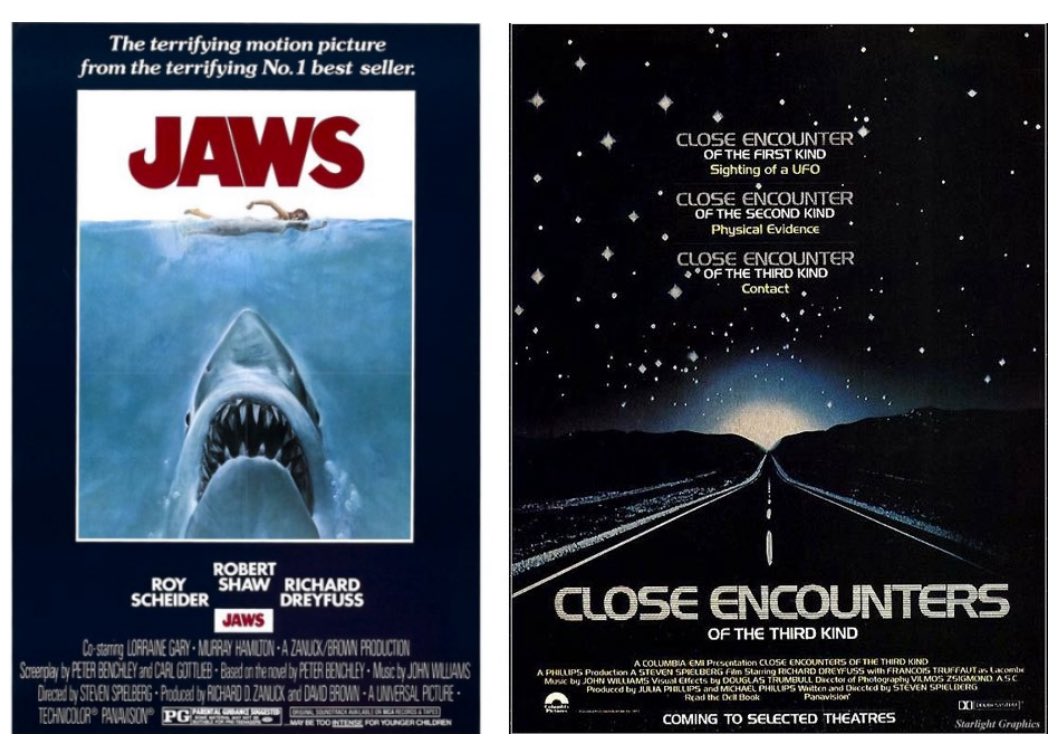 OurCE3K's tweet image. Happy 50th anniversary to our sister film!! Are all CE3K fans also Jaws fans?