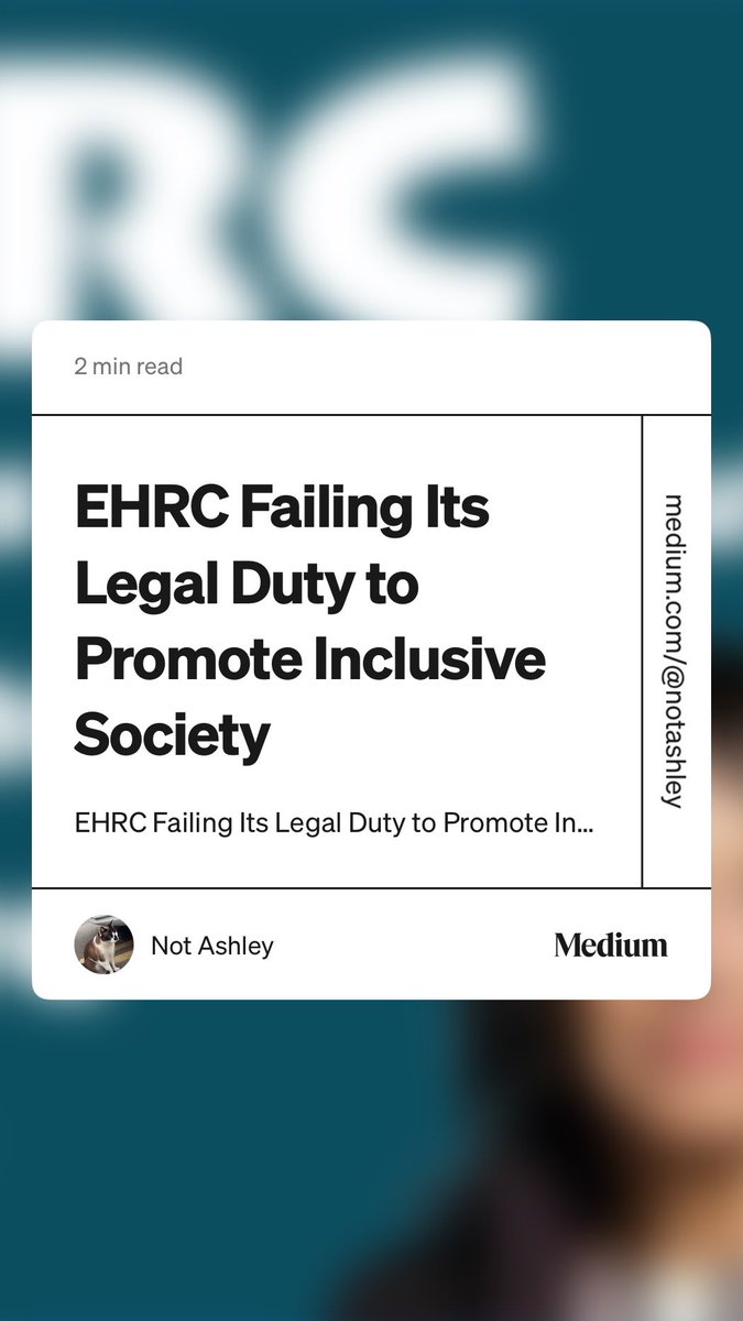 EHRC Failing Its Legal Duty to Promote Inclusive Society

Five weeks ago, we told the EHRC we are suing the EHRC for their unlawful interim guidance. They responded earlier this week.