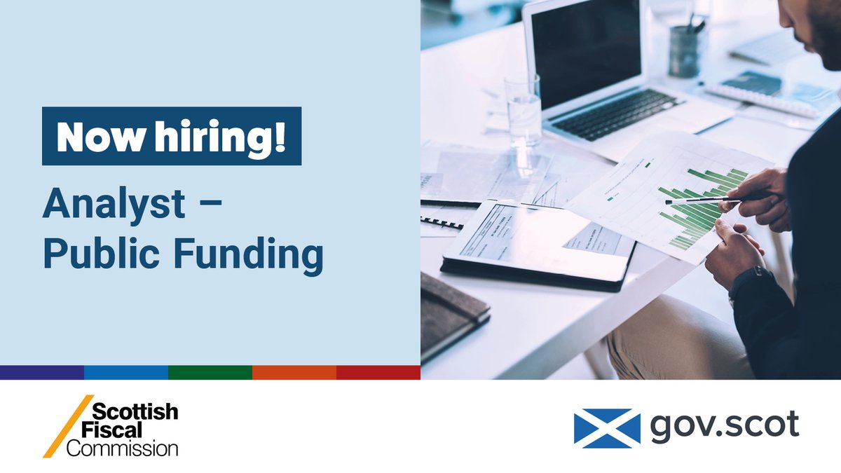 scotgovjobs's tweet image. Interested in how Scotland’s budget is funded and spent? 

@scotfisccommis looking for an analyst with knowledge of public finances.

Apply now: ow.ly/fKw750W2xE7

#FinanceAnalyst
