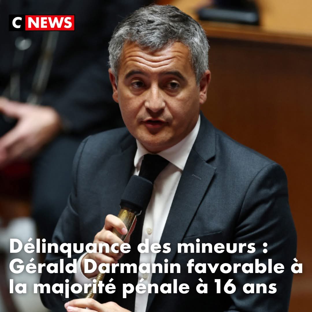 NON pas à 16 ans...à 13 ans !