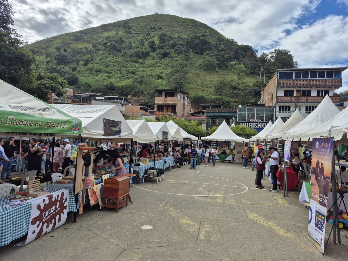 edwvargvivas's tweet photo. @SENA_Cauca ya se encuentra en #Argelia dando inicio a la feria   Sembradores de Paz, un escenario de fiesta, paz y  honra a la población víctima del conflicto armado, resiliente y emprendedora https://t.co/A9D0iPQ4hf