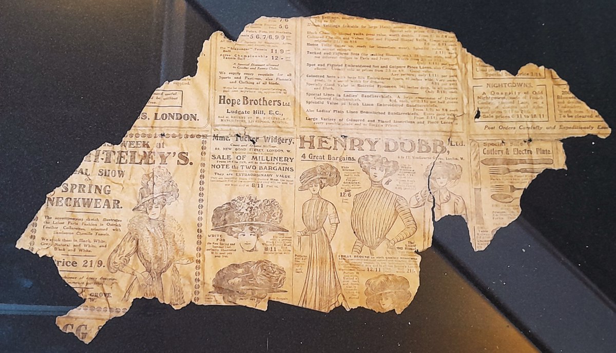 ConservationBob's tweet image. Ipswich Museum Conservation. A collection of dirty shells and archaeological objects .  Probably from Caribbean/South America. Paper in box dated to 1909.  One large shell broken. Cleaned, large shell reconstructed. Old packaging  cleaned and kept. All transferred to new box.