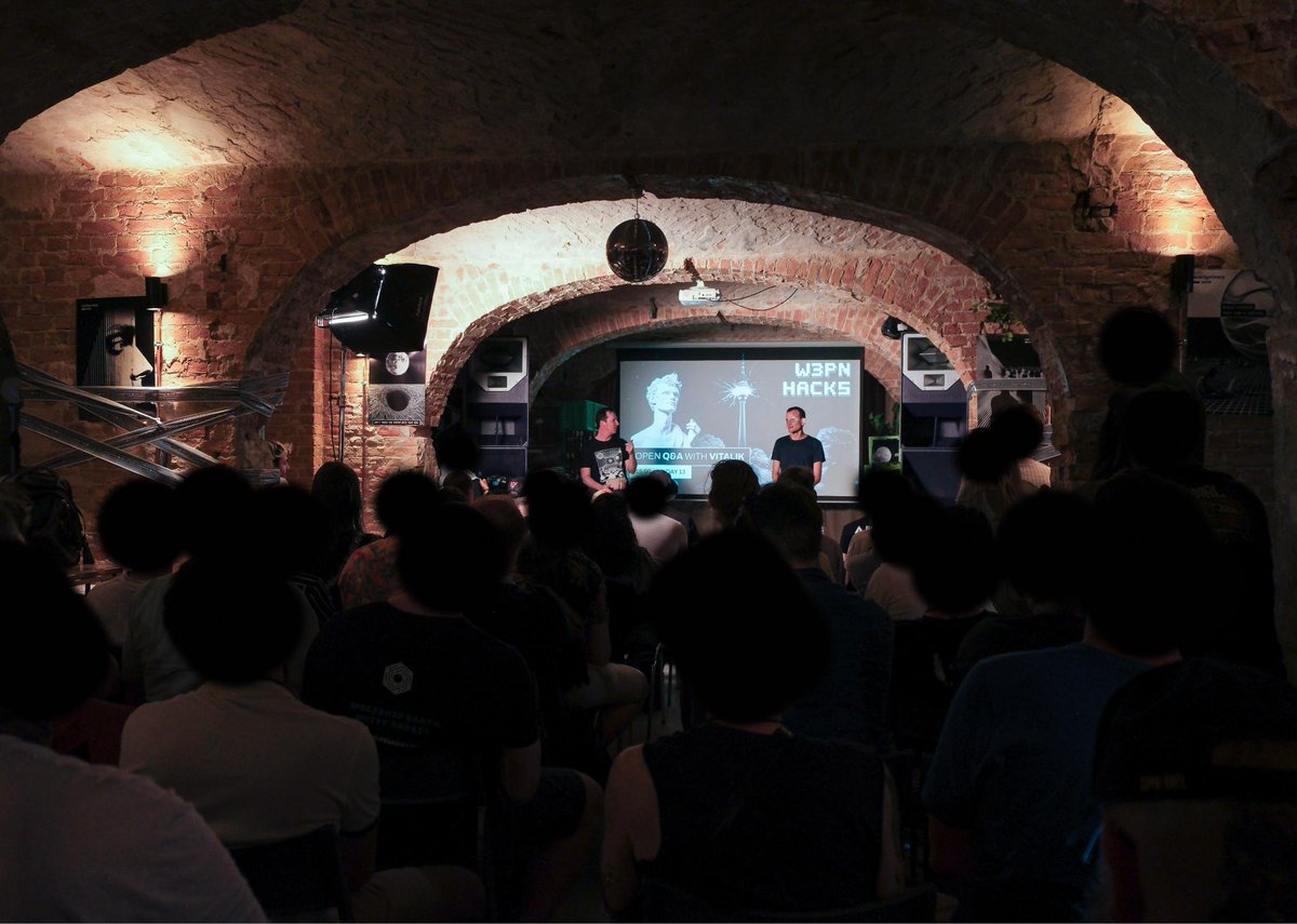 Big Love to everyone who helped make it feel real and human 🤍 120 hackers - 29 mentors - 12 Judges - 12 partners - 14 volunteers - 6 dogs - 11 w3pn team members

Whats next? 💫💫

➠ Cluj Meetup (Jun 25)
lu.ma/jbzohah1

➠ Occupy EthCC (Jul 1)
lu.ma/goib96as