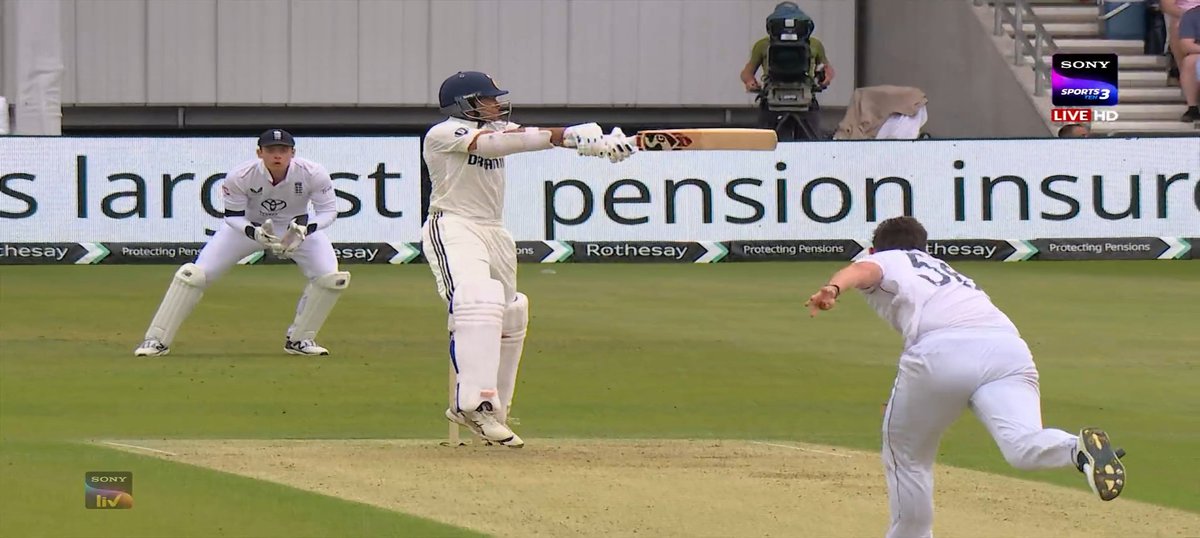 What a six by jaiswal 🔥💙