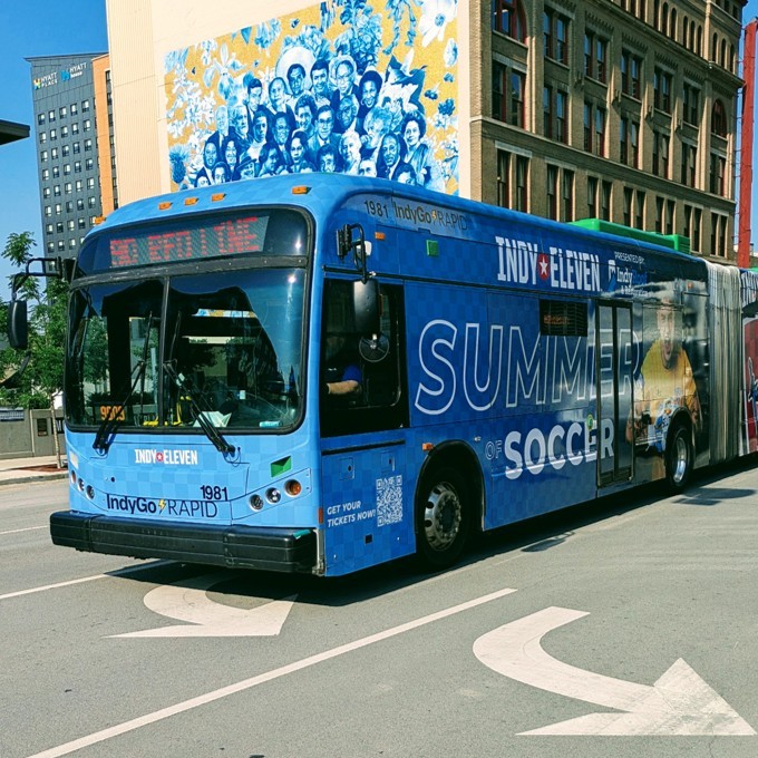 Indy Eleven (@indyeleven) on Twitter photo Spot the Indy Eleven bus cruising through downtown?🏙️🚌
Snap a pic of it, post it, and tag <a href="/IndyEleven/">Indy Eleven</a> and <a href="/RoofIndy/">Indy Roof & Restoration</a> for your chance to WIN a player-signed and worn JERSEY!📸 Spot the Indy Eleven bus cruising through downtown?🏙️🚌
Snap a pic of it, post it, and tag <a href="/IndyEleven/">Indy Eleven</a> and <a href="/RoofIndy/">Indy Roof & Restoration</a> for your chance to WIN a player-signed and worn JERSEY!📸