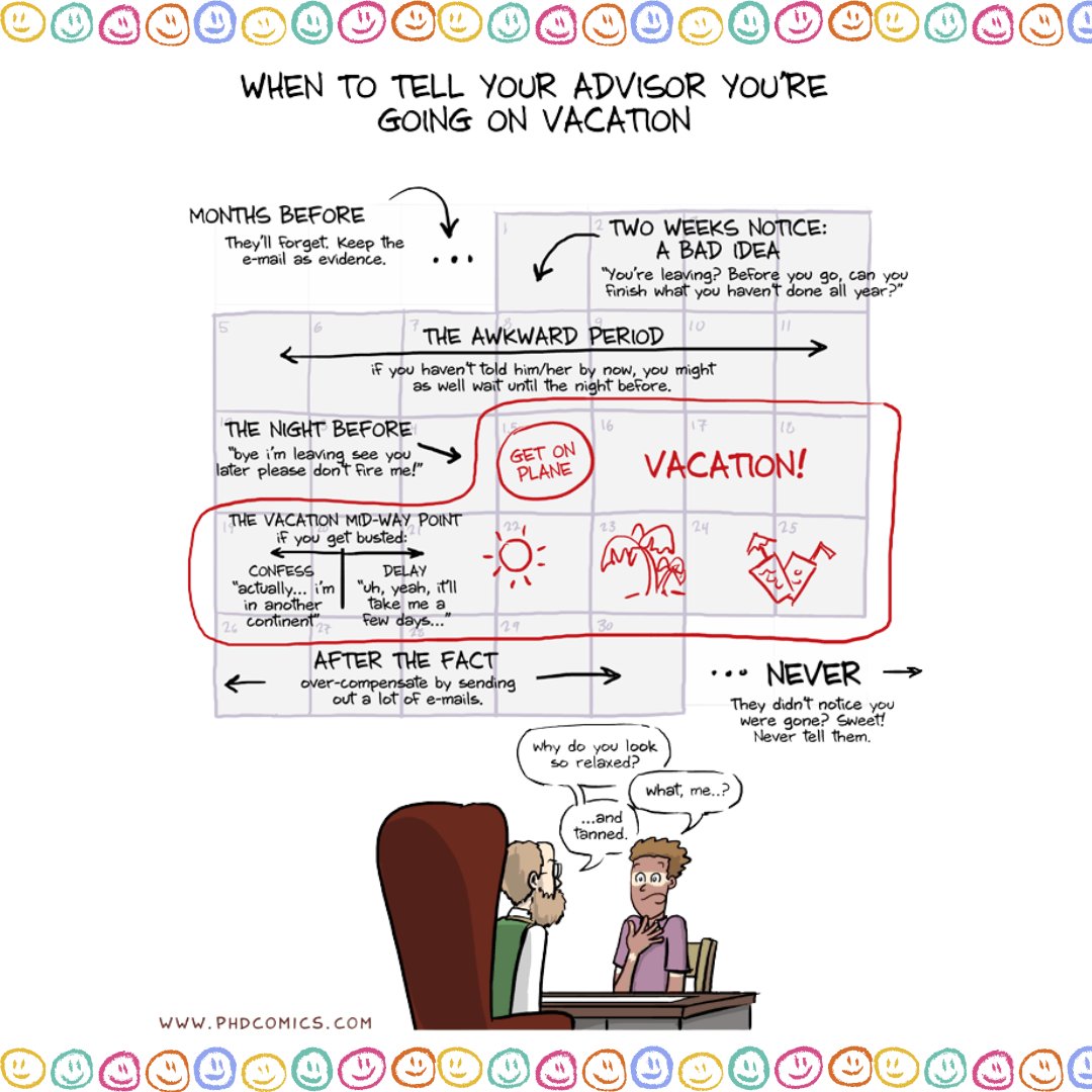 Operation: Grad-cation Escape Plan

#RTM
#RTMHumor
#AcademicFun
#AcademicLife
#ScholarlyLaughs