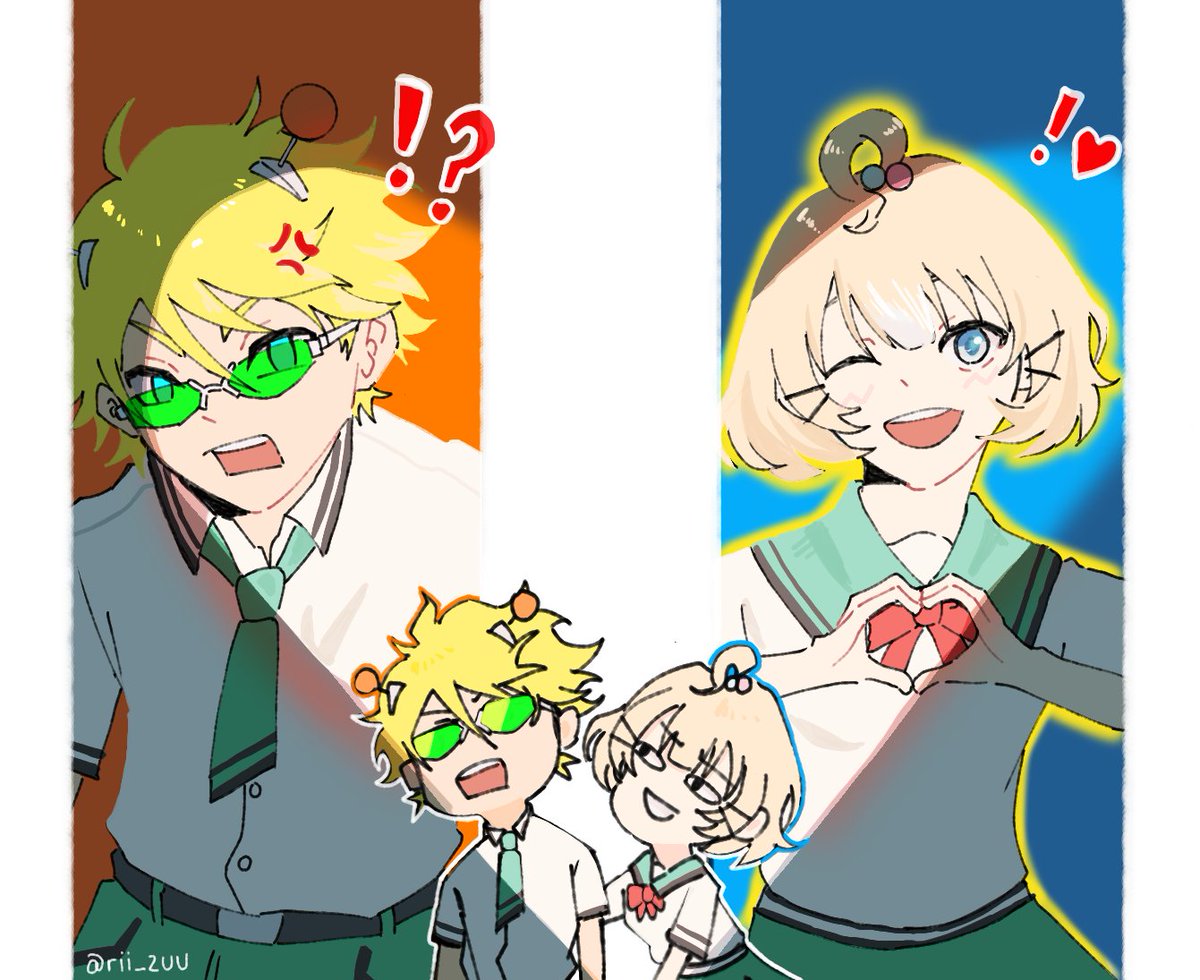 rii_zuu's tweet photo. Saiki Q and...?
#YuDrawWilson #DrawMillie https://t.co/SbQ7gvuIsu