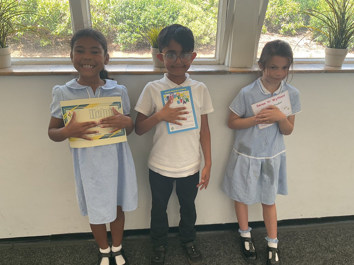 Well done to the children who have really stood out in #GPSClass9 this week!
