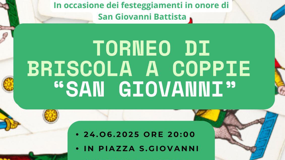 RANER1983: Programma "Torneo di Briscola a coppie" (Santo Ste... raner1983.blogspot.com/2025/06/progra…