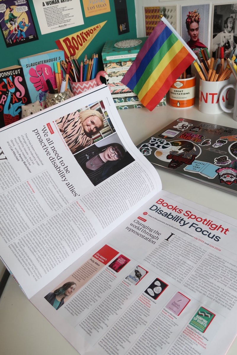 Cat Mitchell (@catmitchell17) on Twitter photo Very proud moment ahead of Disability Pride Month in July: Penny Batchelor and I co-edited a disability spotlight in this week’s <a href="/thebookseller/">The Bookseller</a> magazine 📚📚
Big thanks to everyone involved in the issue and who provided quotes and info! thebookseller.com/features/publi… Very proud moment ahead of Disability Pride Month in July: Penny Batchelor and I co-edited a disability spotlight in this week’s <a href="/thebookseller/">The Bookseller</a> magazine 📚📚
Big thanks to everyone involved in the issue and who provided quotes and info! thebookseller.com/features/publi…