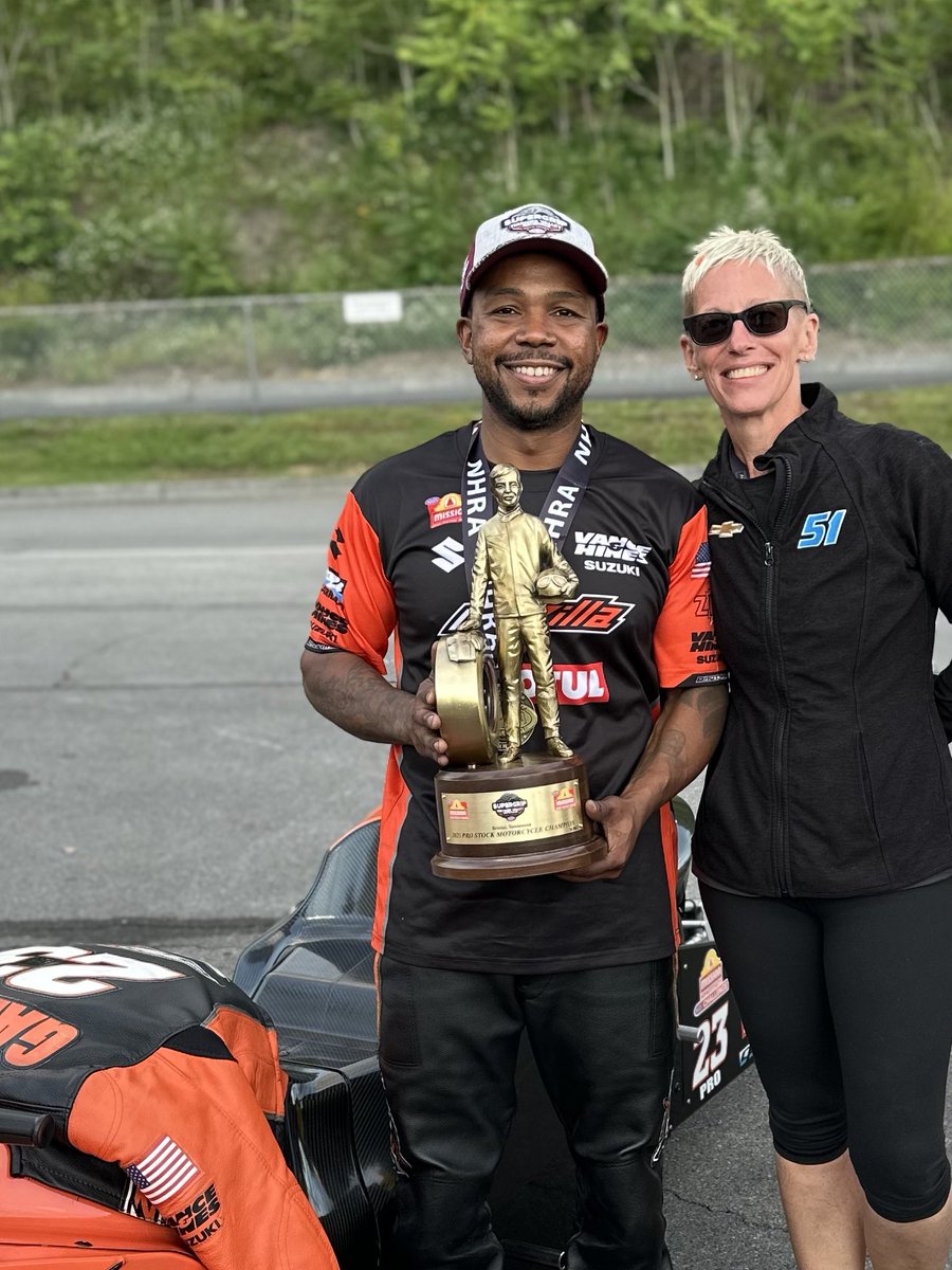 NXSinsider (@nxsinsider) on Twitter photo Weekends at the racetrack ❤️
This time for #NHRA racing at <a href="/BristolDragway/">Bristol Dragway</a>.
Great seeing my friend #richardgadson win his first #NHRAPSM national event and get that wally he’s been chasing 🏆🍾‼️
#prostockmotorcycle • #vanceandhines
#ThunderValleyNats • #bristoldragway Weekends at the racetrack ❤️
This time for #NHRA racing at <a href="/BristolDragway/">Bristol Dragway</a>.
Great seeing my friend #richardgadson win his first #NHRAPSM national event and get that wally he’s been chasing 🏆🍾‼️
#prostockmotorcycle • #vanceandhines
#ThunderValleyNats • #bristoldragway