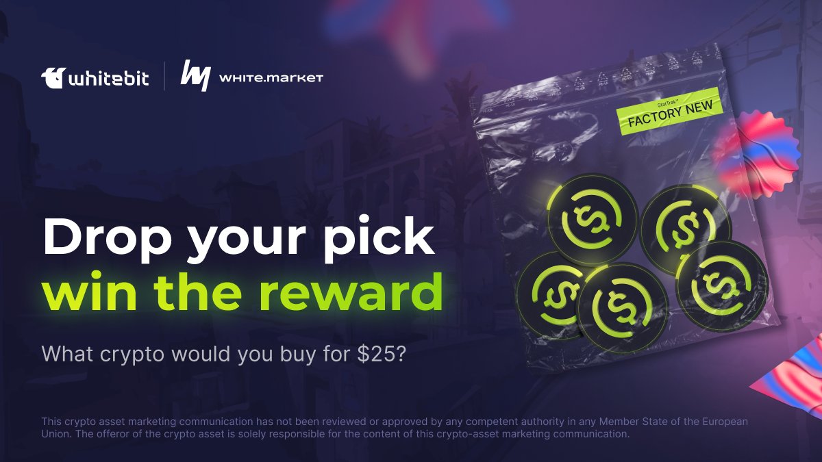 The @WhiteBIT and @whitemarketcsgo price prediction quest has come to an  end! Congrats to the 15 sharp-minded predictors who just won 33 $USDTB  each. Check who nailed it in our blog: