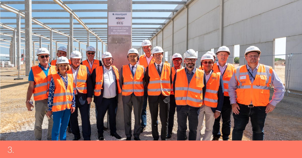 Yesterday, we welcomed local and regional stakeholders to the Chartres 1 site at Mountpark Chartres in Illiers-Combray, offering a first look at progress on the new 118,000 m² fulfilment centre being developed for Amazon.

Thank you to everyone who joined us on site!