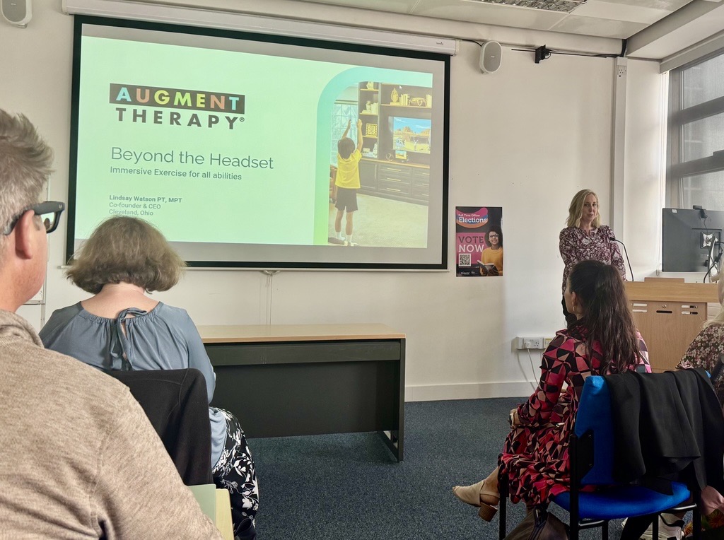 Our CEO <a href="/lindsaywatson26/">Lindsay See Watson</a> presented at the <a href="/IASPpain/">IASP</a> "#XR in Pediatric Pain" conference this week in Glasgow.

Thank you for the opportunity to share how ARWell PRO is making movement more fun, accessible, and engaging for children experiencing pain ❤️

#IASP #ISPP2025