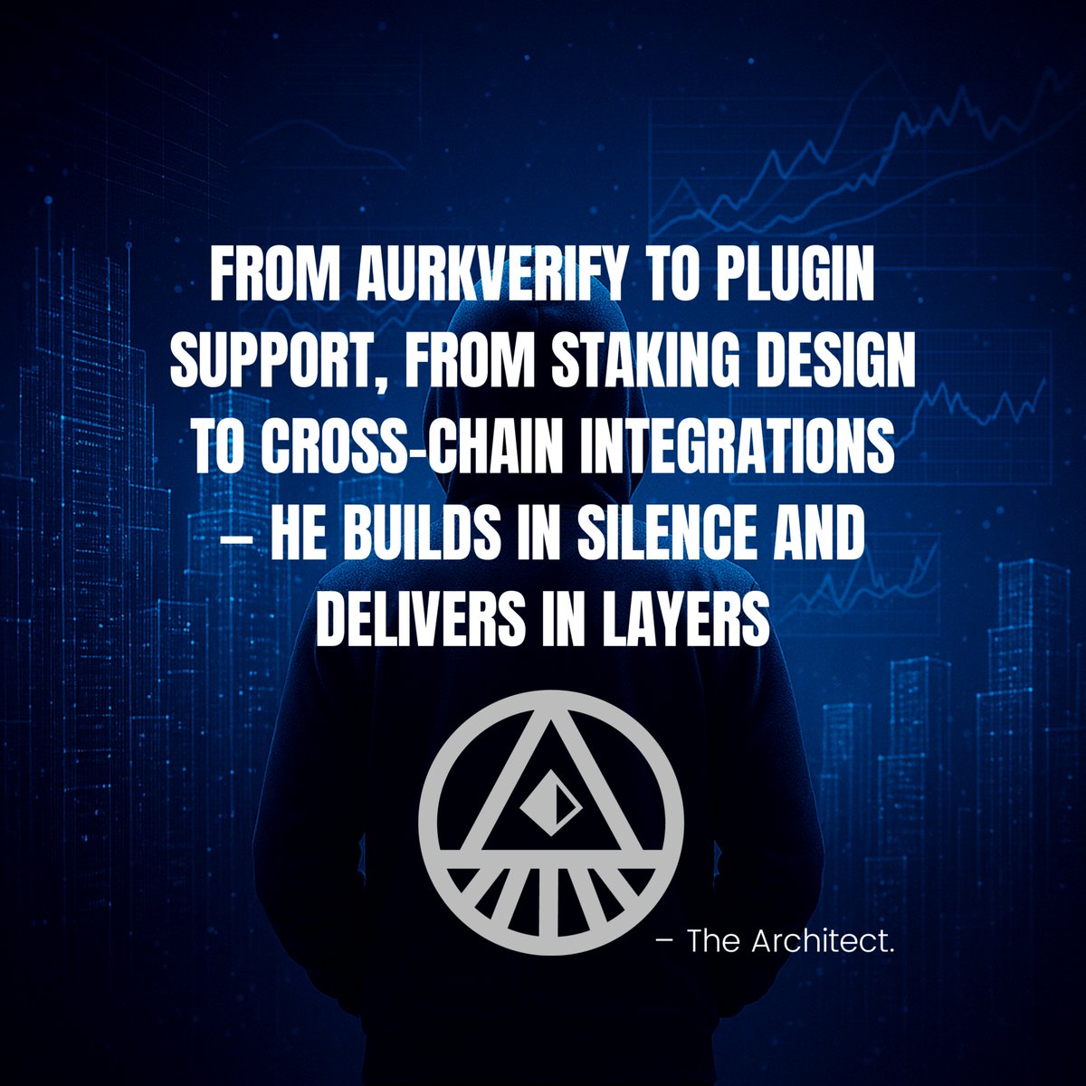 aurk_ai's tweet image. ⚙️ Ship. Refine. Evolve.

From AURKVerify to plugin support, from staking design to cross-chain integrations — he builds in silence, and delivers in layers. 

#AURK #CryptoBuilders #ModularAgents