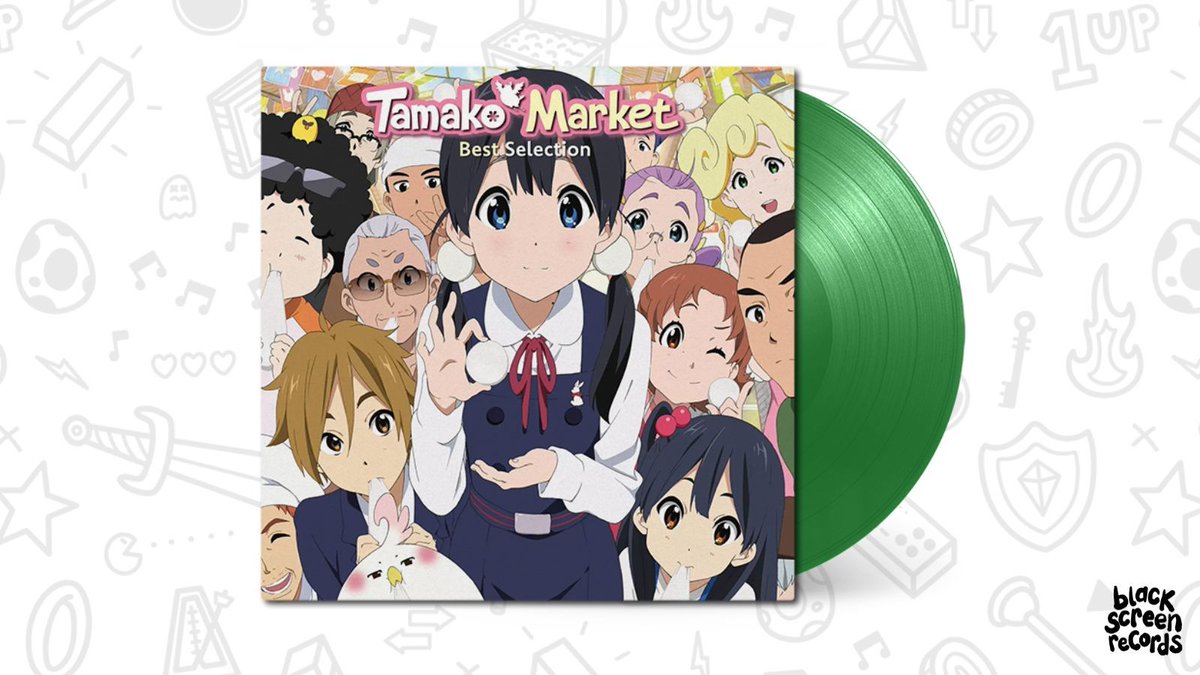 Black Screen Records (@blackscreenrec) on Twitter photo Relaxing and peaceful anime tracks ✨
Check out the opaque green "Tamako Market" vinyl from <a href="/MicroidsRecords/">Microids Records</a>! It includes the credits from the anime as well as the most memorable BGMs and is up for pre-order now!
Grab it here:
blackscreenrecords.com/products/tamak… Relaxing and peaceful anime tracks ✨
Check out the opaque green "Tamako Market" vinyl from <a href="/MicroidsRecords/">Microids Records</a>! It includes the credits from the anime as well as the most memorable BGMs and is up for pre-order now!
Grab it here:
blackscreenrecords.com/products/tamak…