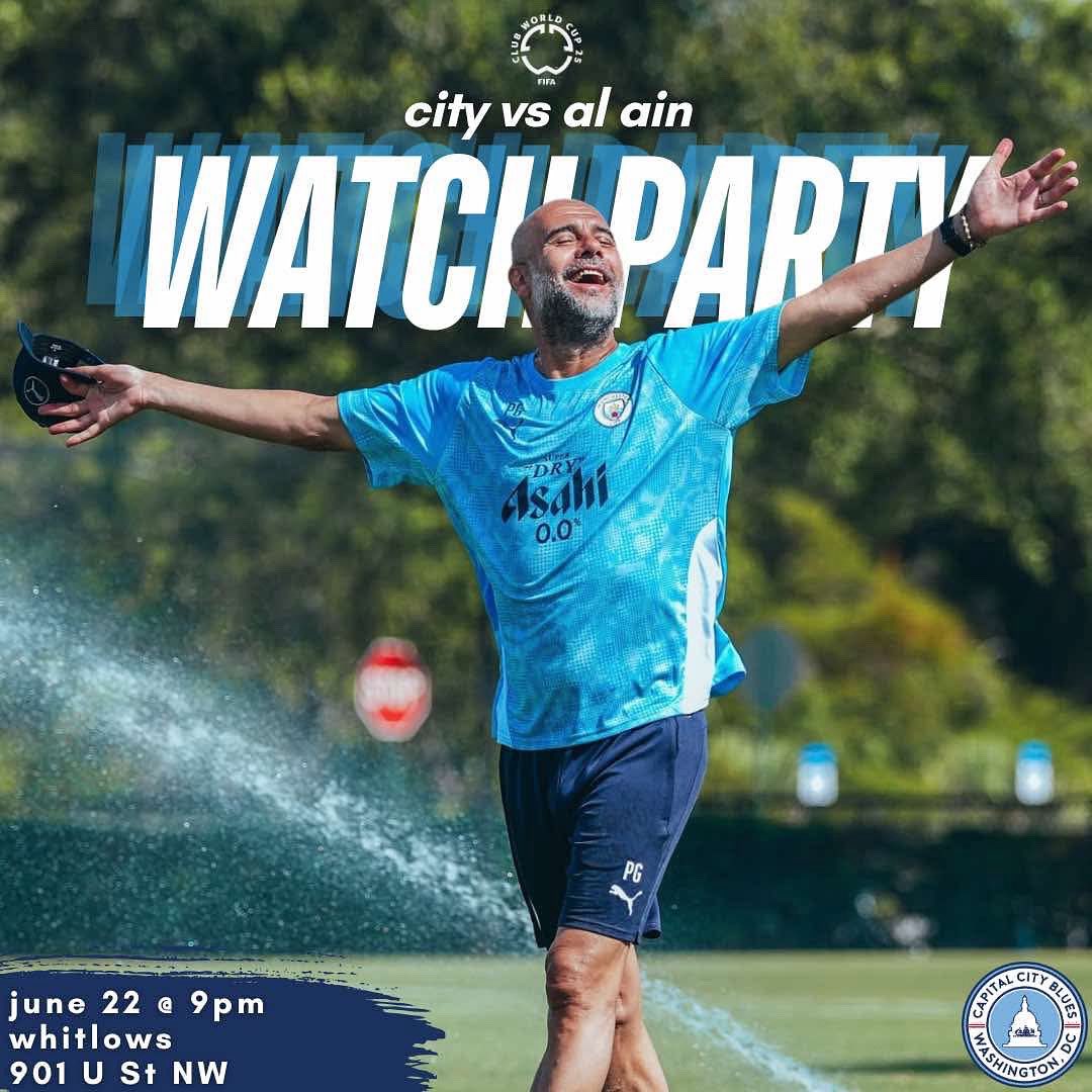 We’re back with some <a href="/FIFACWC/">FIFA Club World Cup</a> action on Sunday at Whitlows! See you there!

#mancityosc