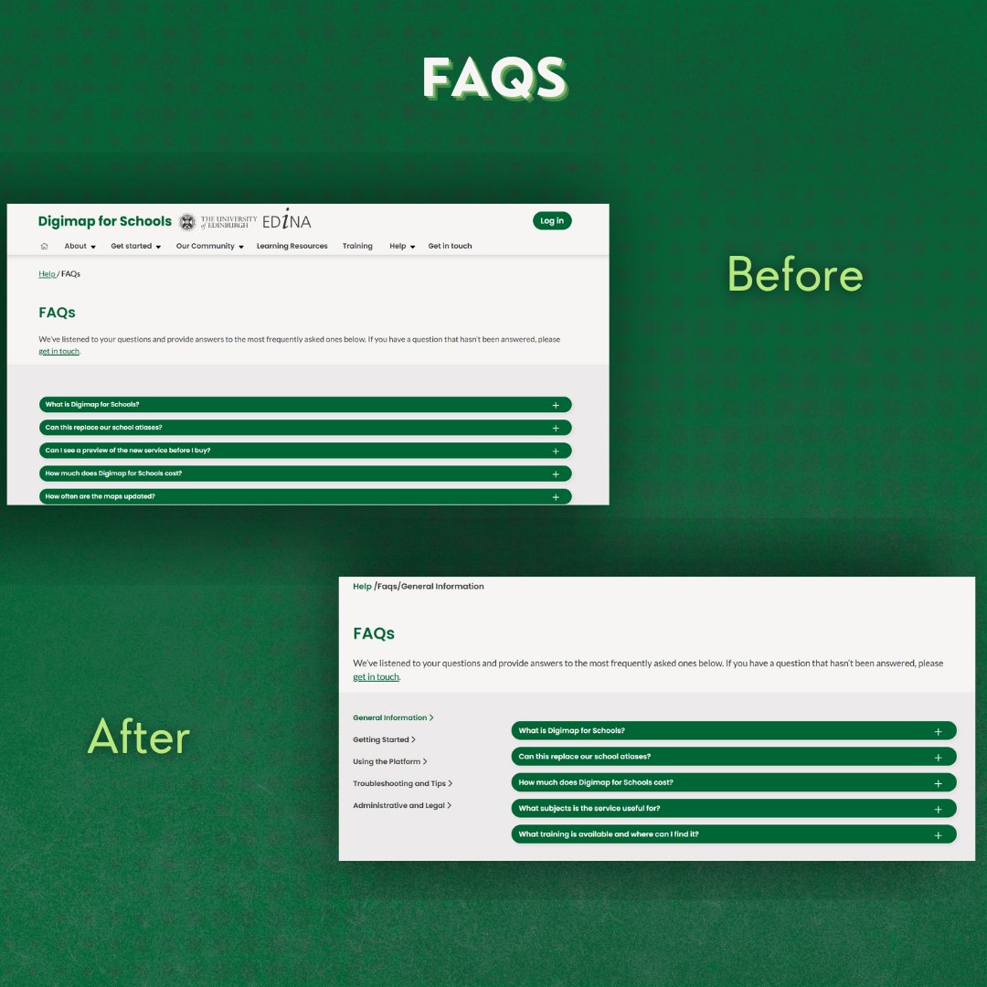 Exciting news! We've streamlined our website by merging the "Help centre" and "Quick guides" into a comprehensive "User manual" page. Plus, our FAQ is now thematically organised for seamless navigation. Get ready to explore! #DigimapforSchools #GIS #Geography #GeographyTeacher