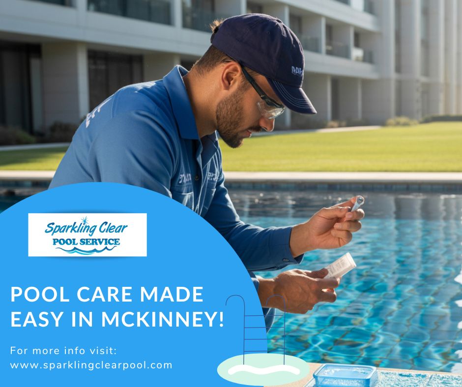 SparkClearPool's tweet image. Keep your pool in top shape all season long with expert pool maintenance in McKinney, TX! From cleanings to chemical balancing, we’ve got your back. Call us at 214-361-0255 today to schedule your service! 

sparklingclearpool.com/swimming-pool-… 

#SparklingClearPoolService #PoolService #Texas