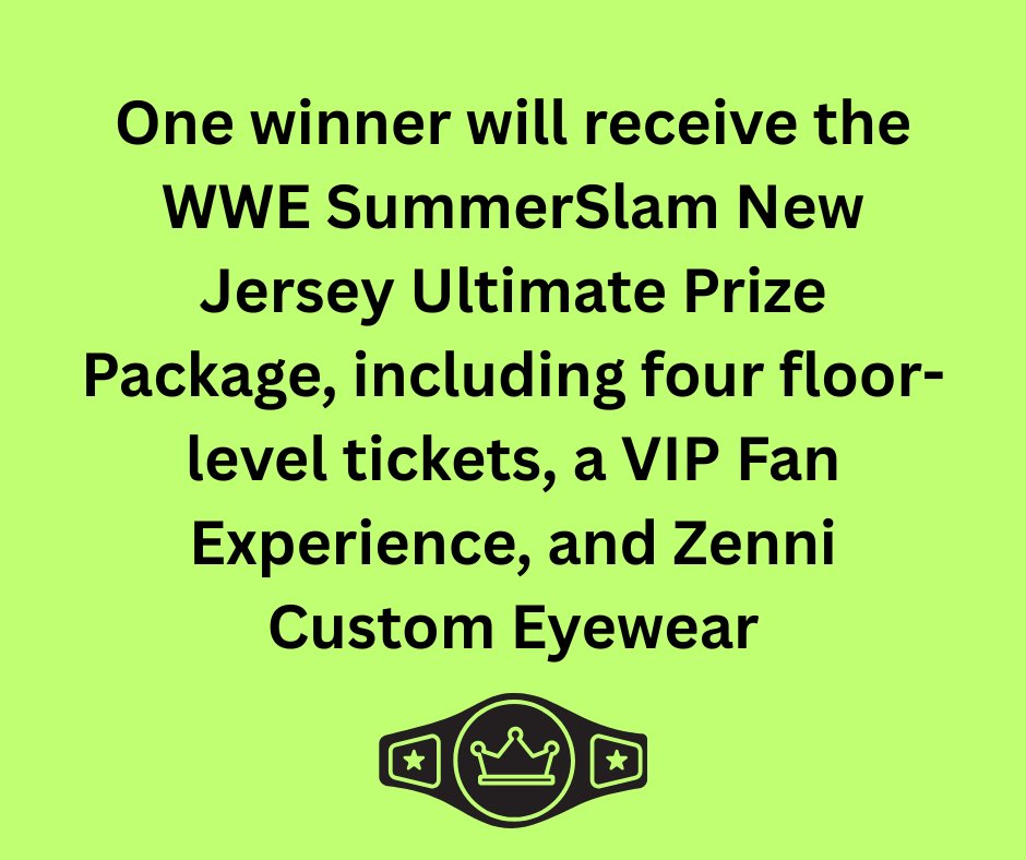 Enter Now:
sweepsadvantage.com/wwe-sweepstakes