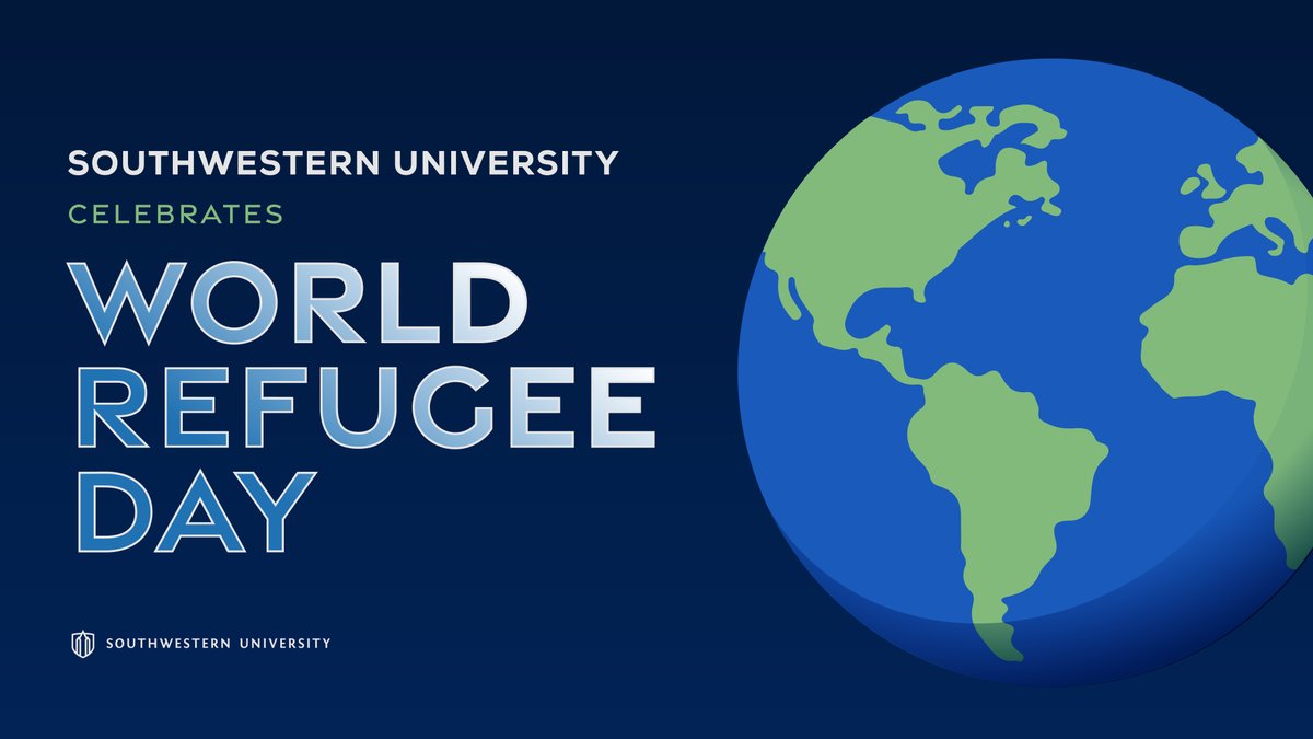 On #WorldRefugeeDay, Southwestern honors the strength, courage, and resilience of those who have been forced to flee their home countries. Today and every day, we stand in solidarity with refugees around the world.🌍