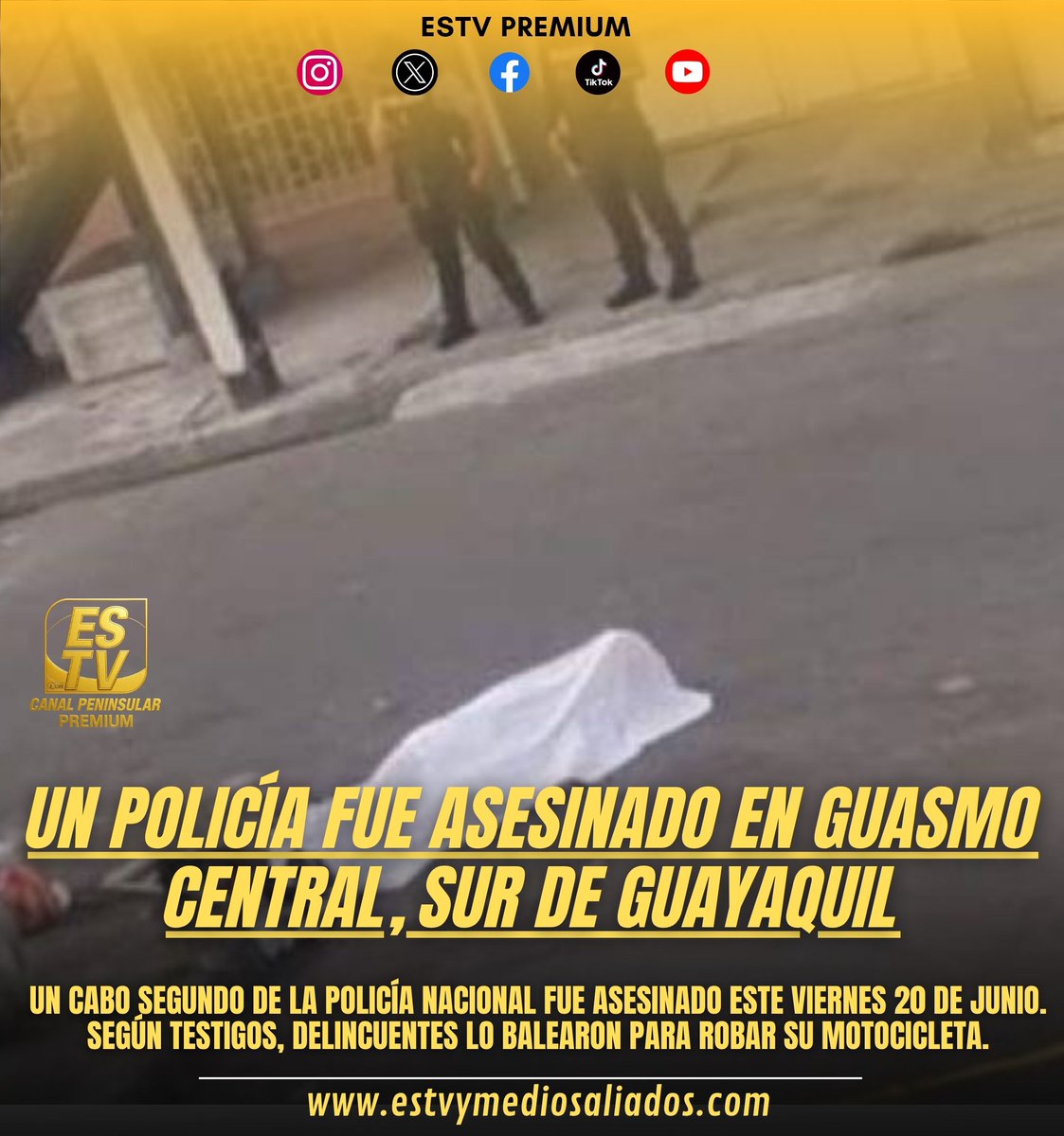 Los criminales salieron del lugar con rumbo desconocido. Unidades especializadas se desplegaron en la escena para buscar a los responsables de esta muerte violenta.
#NoticiasEsTv #RedaccionEsTv #EsTvCanalPeninsular #Urgente #Viral #Ecuador
estvymediosaliados.com