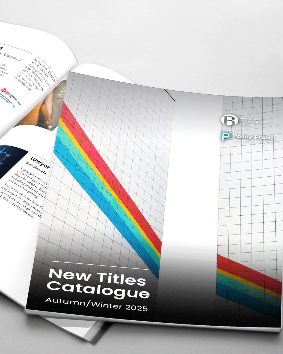 Our Autumn/Winter 2025 catalogue is here!

Download the catalogue to browse our upcoming titles.

#AcademicPublishing #SocialSciences #BristolUniversityPress

ow.ly/pQ4X50WaLM7
