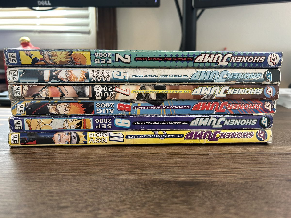 TagTheLegend's tweet image. Damn man, my mom found my Shonen Jump books from almost 20 years ago… This takes me back.
I remember trying to learn how to play Go because Hikari No Go, sitting in Walmart reading each new volume, and begging my mom to help me get the“free Egyptian god card” 😂.