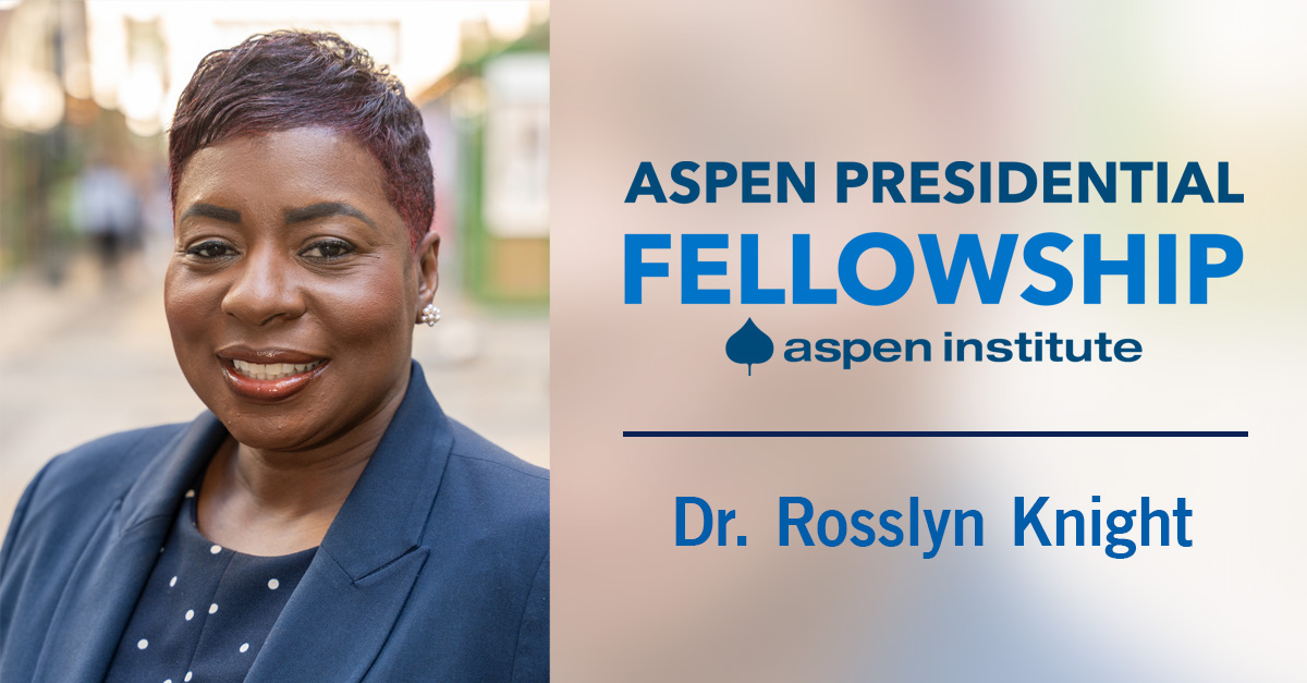 Congratulations to Dr. Rosslyn Knight, VP of strategy &amp; chief of staff, on being named one of 40 exceptional leaders nationwide selected for the <a href="/AspenHigherEd/">College Excellence Program</a> Rising Presidents Fellowship! 

Read more: 
guttman.cuny.edu/2025/06/17/dr-…

#PresFellow #CollegeLeadership #CUNY
