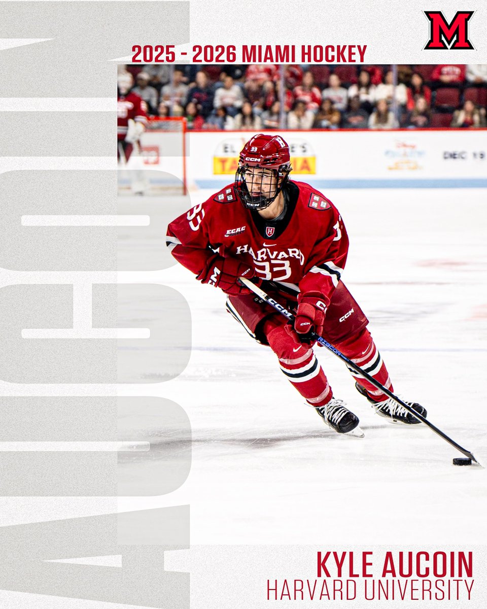 MiamiOH_Hockey's tweet image. Welcome to Miami, Kyle!
🔗 RELEASE: miamiredhawks.com/news/2025/6/20…
#RiseUpRedHawks
