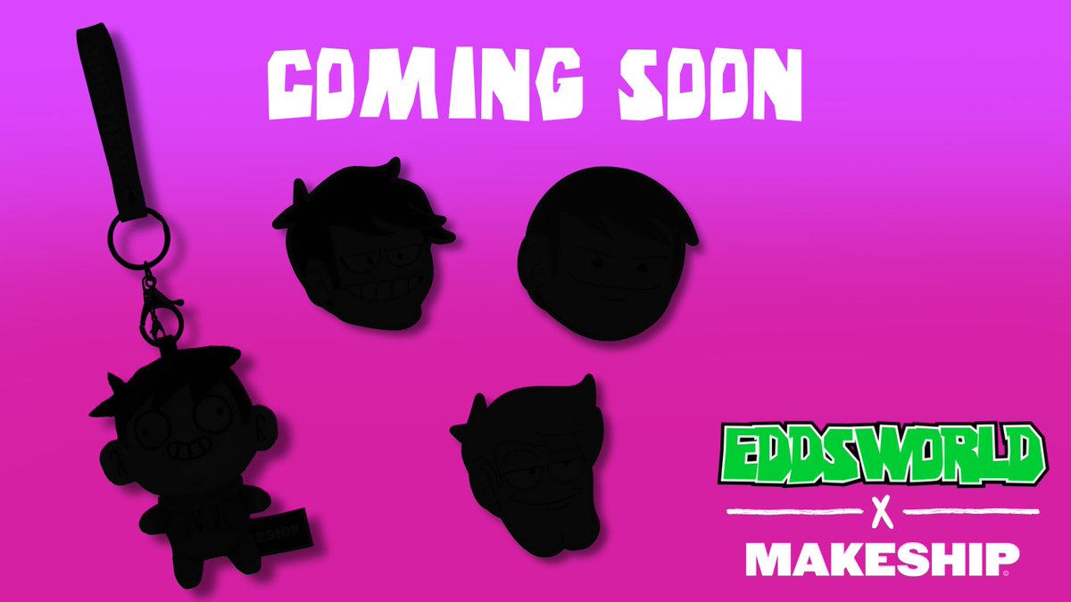 Eddsworld's tweet photo. Well, well, well ... 

New @Makeship launch coming soon ... https://t.co/5LrYjWBWYA