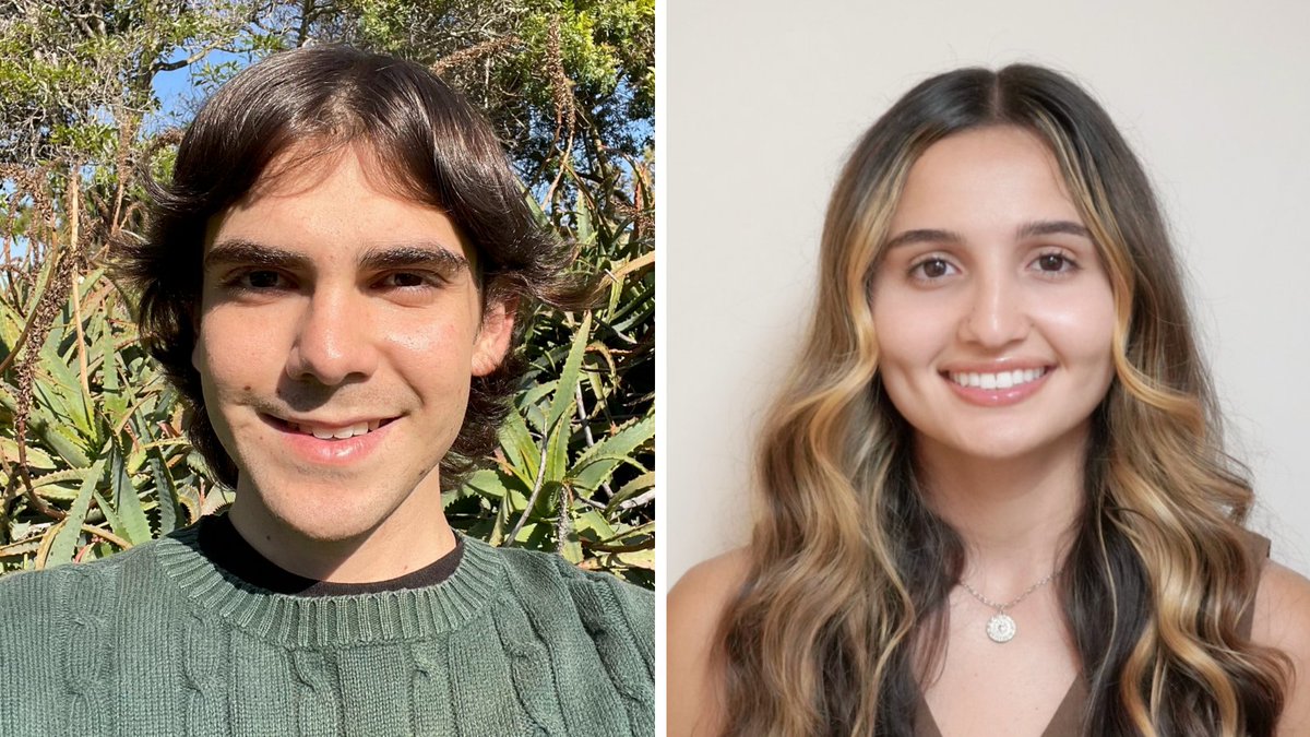 UCI Social Ecology (@social_ecology) on Twitter photo Congratulations to new @ucirvine grads Tanner Phillips (BA in psychological science) and Danielle Shariff (magna cum laude in criminology, law & society and summa cum laude in education sciences) for being selected the School of <a href="/Social_Ecology/">UCI Social Ecology</a> Dean's Scholars. #AnteaterPride Congratulations to new @ucirvine grads Tanner Phillips (BA in psychological science) and Danielle Shariff (magna cum laude in criminology, law & society and summa cum laude in education sciences) for being selected the School of <a href="/Social_Ecology/">UCI Social Ecology</a> Dean's Scholars. #AnteaterPride