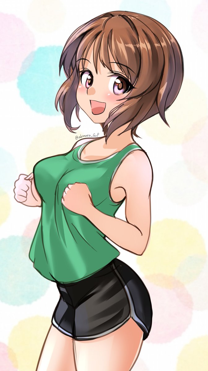abimaru_GuP's tweet image. 本日のラクガキはランニング中のみぽりんさん!!です。
健康的に汗を流す女の子正直大好きです!
#週末ガルパンお絵描き120分一本勝負 #週末ガルパンお絵描き120分一本勝負20250620
