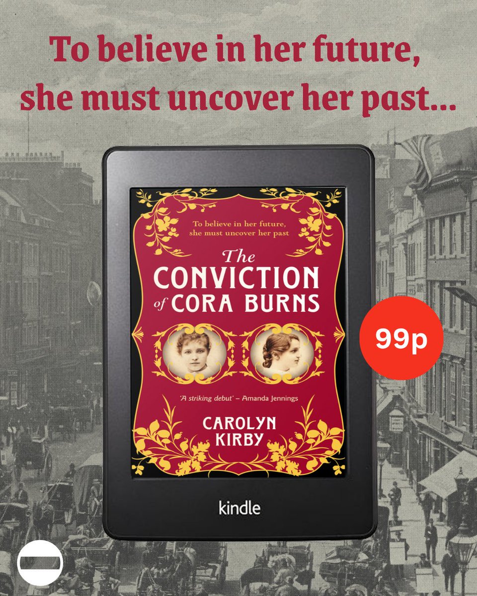 noexitpress's tweet image. Shortlisted for the Crimefest/Specsavers Debut Award 🏆

Dark secrets. Victorian Birmingham. One unforgettable heroine.

The Conviction of Cora Burns is a haunting tale of memory, violence, and survival.

Now only 99p – for a limited time!

#ebook #bookbub #bookbubdeal #ebookdeal