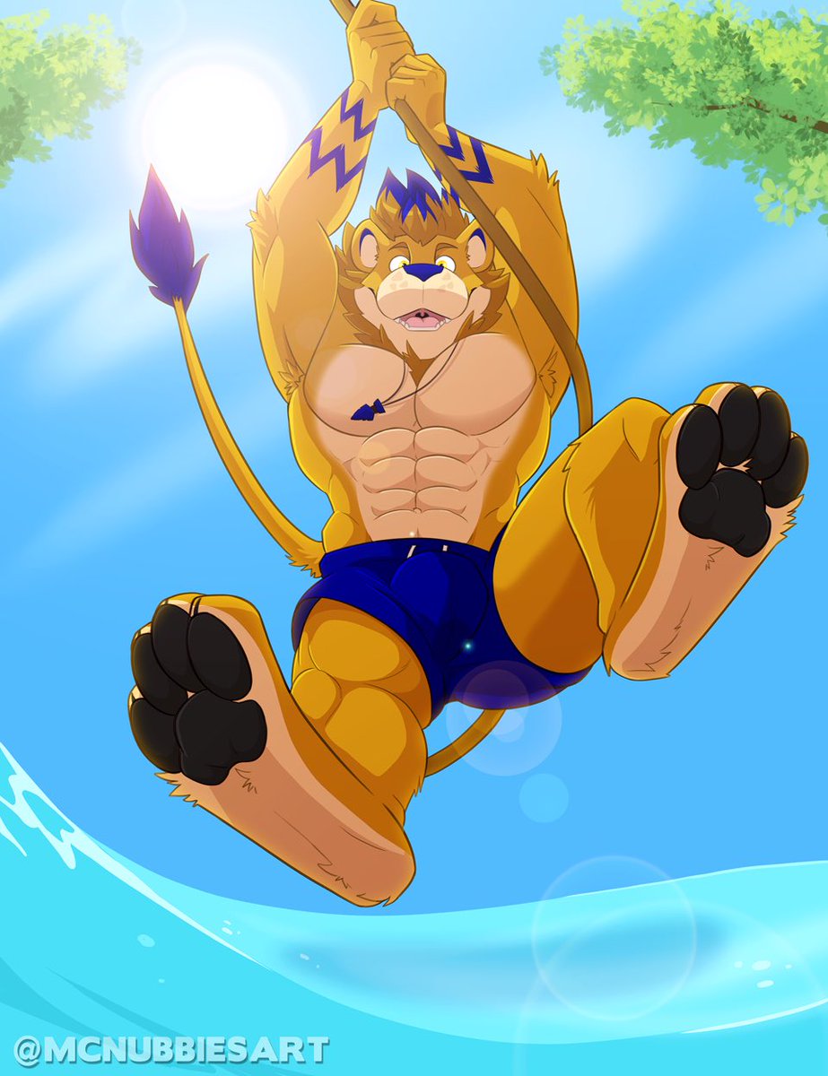 It's SUMMER and Im JUMPING ATCHA 🐾