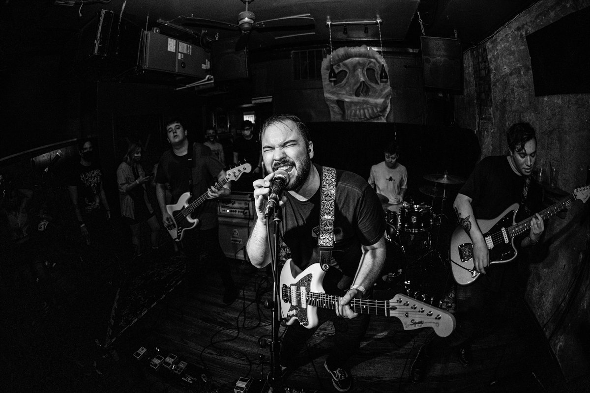 Been a minute so we decided to rip a gig 🙂‍↕️

Catch us at <a href="/CobraLounge/">CobraLounge</a> August 9th alongside <a href="/wilmetteband/">Wilmette (writing mode 🤔📝)</a>, Iris Blue, and Static Trip. Tickets on sale at dice.fm. Hope to see y’all out 🫡

📸: <a href="/JeremyMessmore/">Jeremy</a>