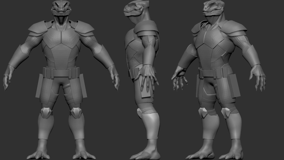 WIP
#3dart  #3DPrinting  #3dsculpting #3Ddesign  #characterdevelopment  #characterdesign #gameart #gamedev #game #3Dmodeling #Animator #GameDev #IndieGameDev #3Dcharacter #Blender