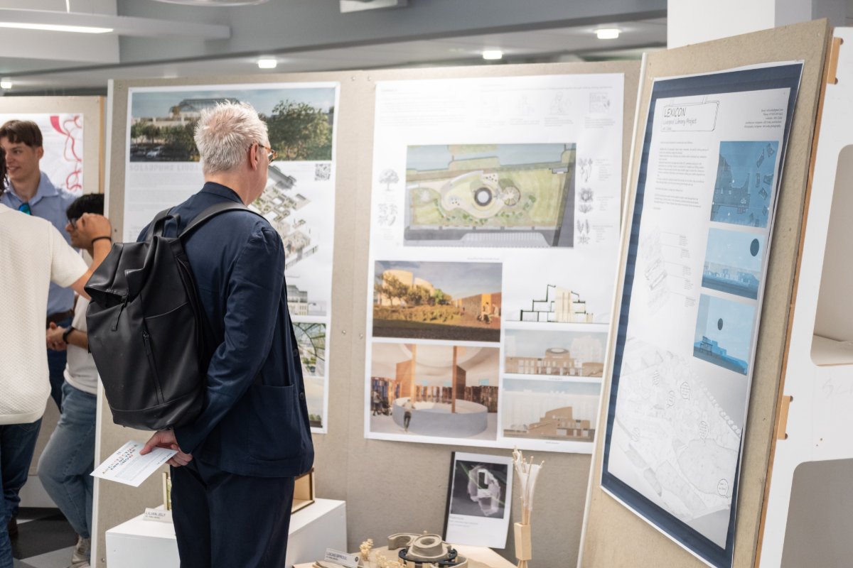 Architecture End of Year Show 2025 🤩

Our architecture students put on a fantastic exhibition of work this week, showcasing a range of scales and complexities of projects.

View a digital version of the exhibition here ➡️ lboro.uk/4kMdlJp
