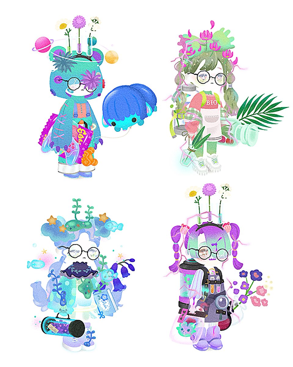 mzk96137's tweet image. 最近の研究員ちゃんまとめ👩‍🔬5