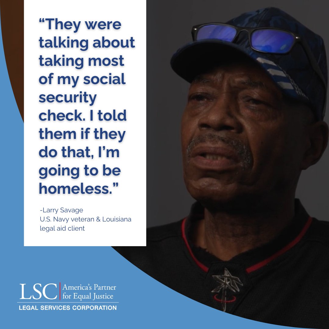 Nearly 3 out of every 4 U.S. households with low income experienced one or more civil legal problems in the past year. In Ohio, only 7% of legal needs are met for people with low incomes. Legal Aid works to fill the justice gap. @lsctweets

#LSCMatters #ExtendJustice